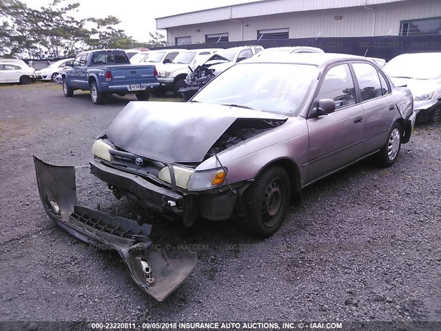 JT2AE09B9S0090917 - 1995 TOYOTA COROLLA LE/DX PURPLE photo 2