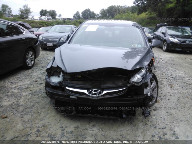 5NPDH4AE0DH382437 - 2013 HYUNDAI ELANTRA GLS/LIMITED GRAY photo 6