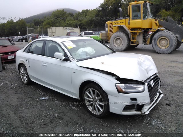 WAUFFAFL5FN043726 - 2015 AUDI A4 PREMIUM PLUS WHITE photo 6