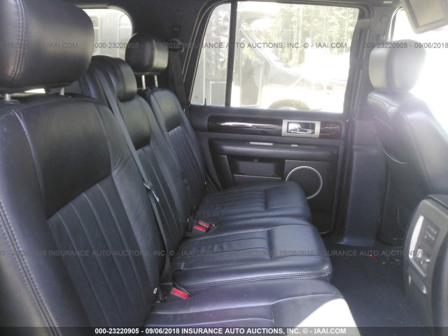 5LMFU28506LJ18415 - 2006 LINCOLN NAVIGATOR BLACK photo 8