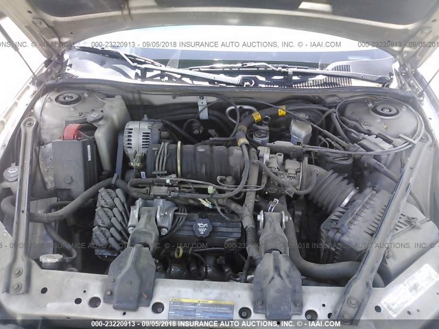 2G4WB52K631290149 - 2003 BUICK REGAL LS GOLD photo 10