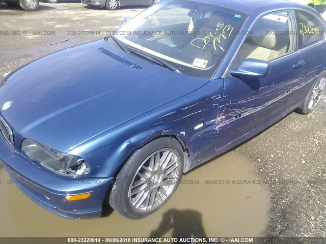 WBABM3347YJN65037 - 2000 BMW 323 CI BLUE photo 6
