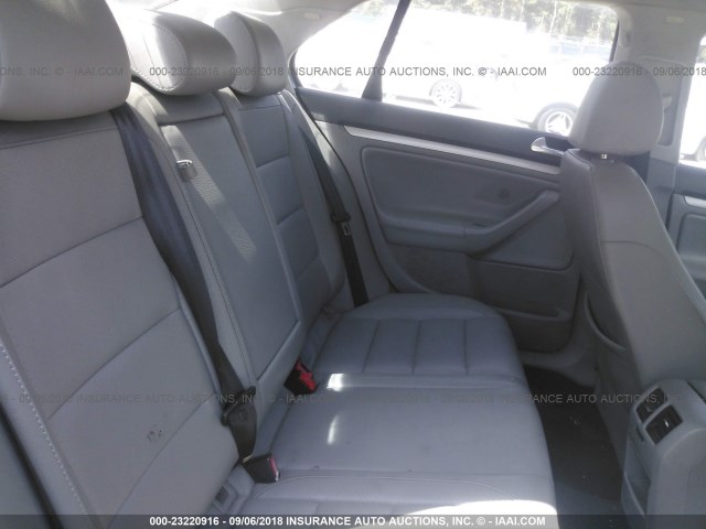 3VWEF71K87M189045 - 2007 VOLKSWAGEN JETTA WOLFSBURG 灰色 照片 8