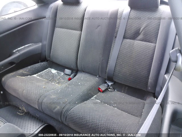 1HGEM22165L067124 - 2005 HONDA CIVIC DX VP SILVER photo 8