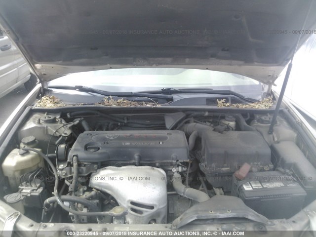 4T1BE32K84U845151 - 2004 TOYOTA CAMRY LE/XLE/SE 金色 照片 10