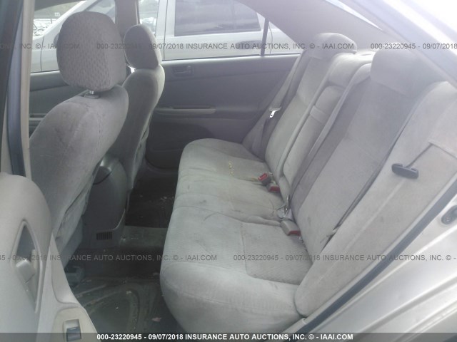 4T1BE32K84U845151 - 2004 TOYOTA CAMRY LE/XLE/SE 金色 照片 8