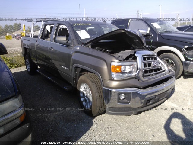 3GTU2UEC8EG268822 - 2014 GMC SIERRA K1500 SLE GOLD photo 1