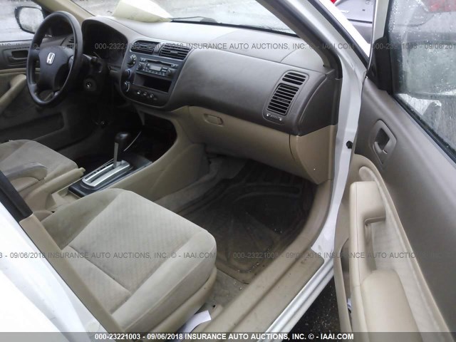 1HGES16335L029930 - 2005 HONDA CIVIC DX VP Ağ foto 5
