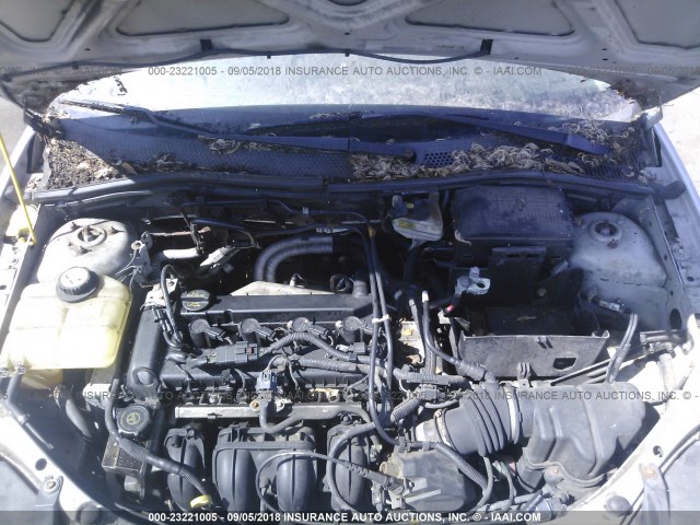 1FAFP34N77W204773 - 2007 FORD FOCUS ZX4/S/SE/SES 银色 照片 10