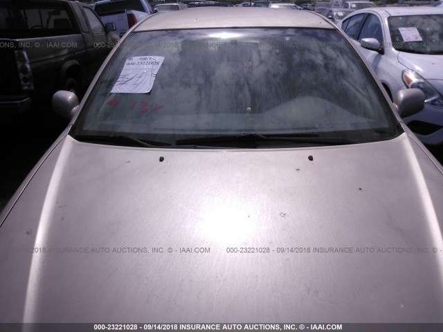 4T1BF30K92U006185 - 2002 TOYOTA CAMRY LE/XLE/SE GOLD photo 6