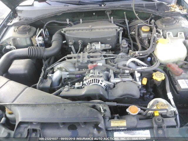 4S3BH675237638073 - 2003 SUBARU LEGACY OUTBACK AWP 绿色 照片 10