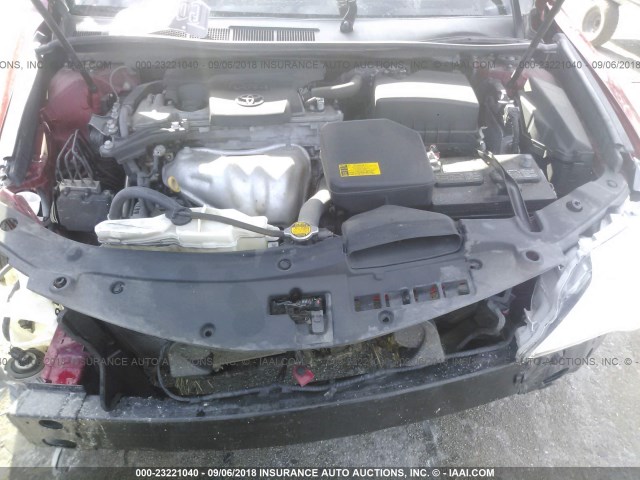 4T1BF1FK8EU795364 - 2014 TOYOTA CAMRY L/SE/LE/XLE Qırmızı foto 10