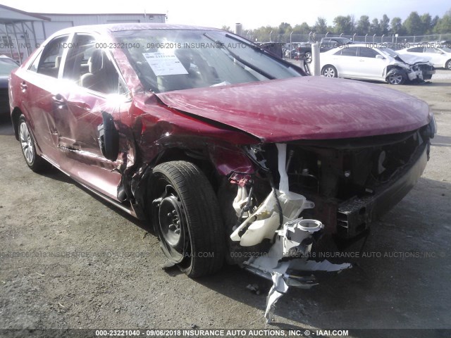 4T1BF1FK8EU795364 - 2014 TOYOTA CAMRY L/SE/LE/XLE Qırmızı foto 6