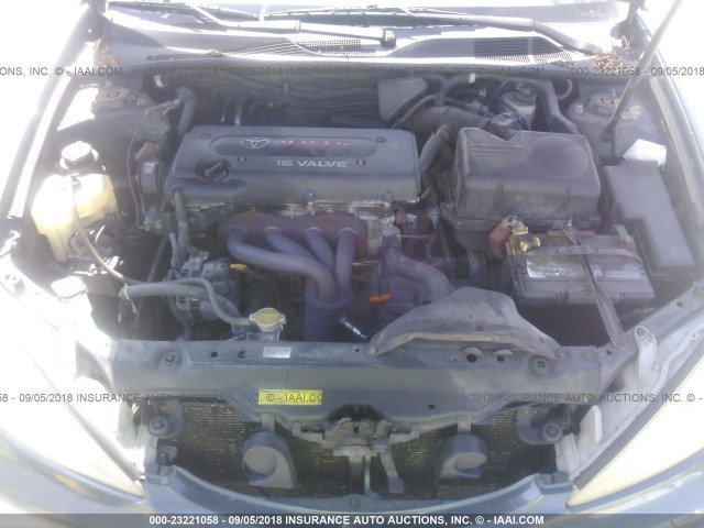 4T1BE32K45U079856 - 2005 TOYOTA CAMRY LE/XLE/SE Жасыл фото 10