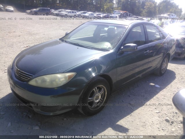 4T1BE32K45U079856 - 2005 TOYOTA CAMRY LE/XLE/SE Жасыл фото 2