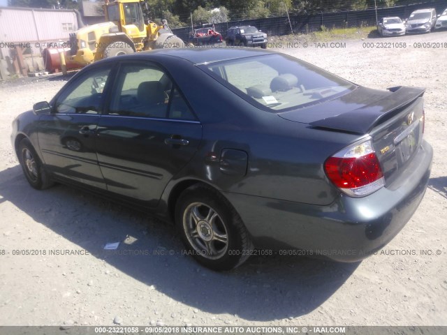 4T1BE32K45U079856 - 2005 TOYOTA CAMRY LE/XLE/SE Жасыл фото 3