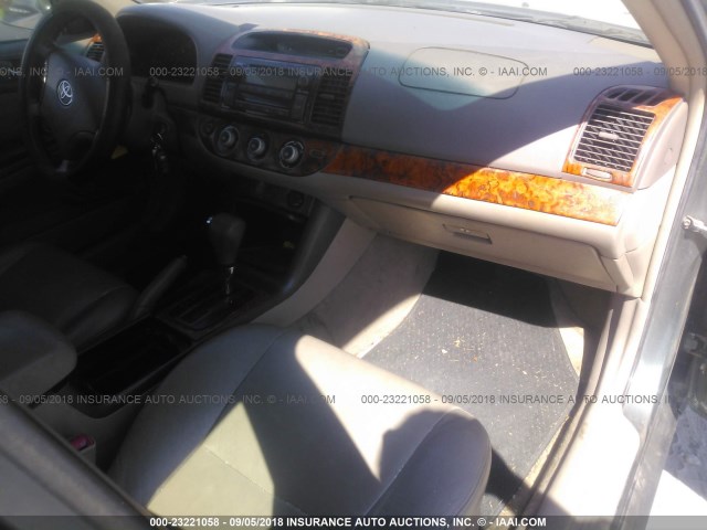 4T1BE32K45U079856 - 2005 TOYOTA CAMRY LE/XLE/SE Жасыл фото 5