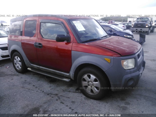 5J6YH18354L011235 - 2004 HONDA ELEMENT LX ORANGE photo 1