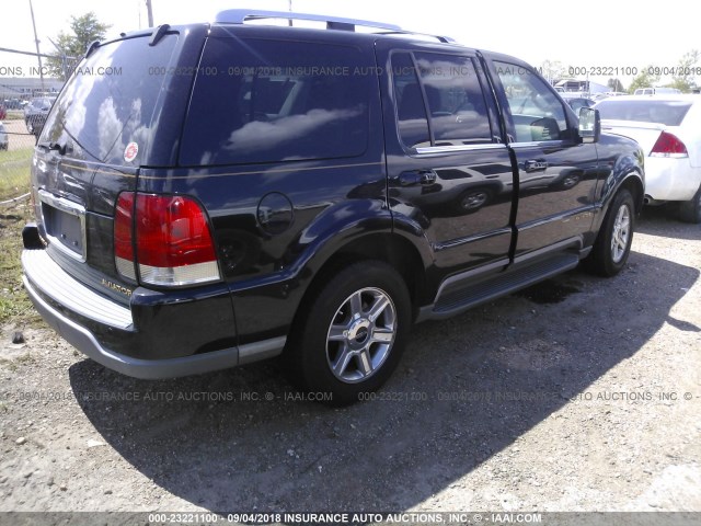 5LMEU68H35ZJ09782 - 2005 LINCOLN AVIATOR BLACK photo 4