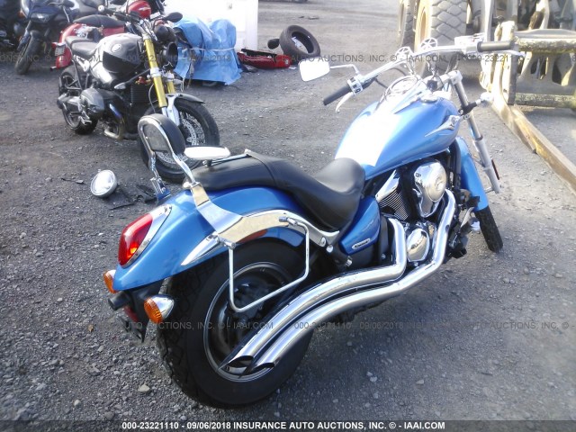 JKAVN2C157A000954 - 2007 KAWASAKI VN900 C BLUE photo 4