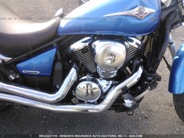 JKAVN2C157A000954 - 2007 KAWASAKI VN900 C BLUE photo 8