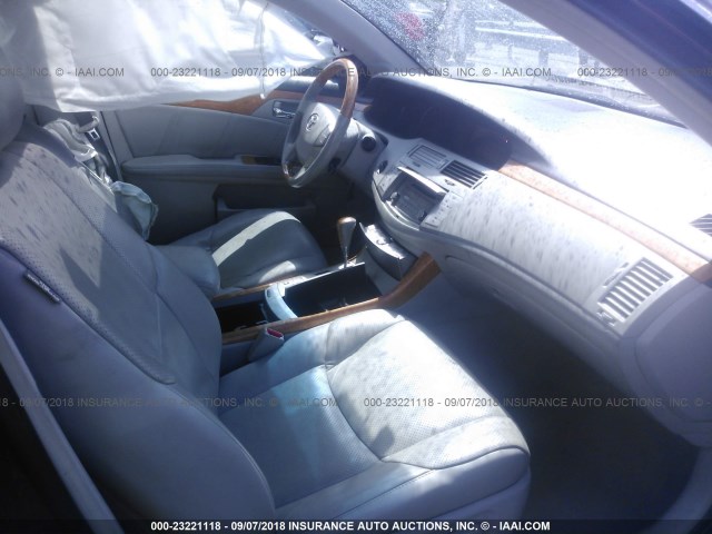 4T1BK36B97U211113 - 2007 TOYOTA AVALON XL/XLS/TOURING/LIMITED 勃艮第红 照片 5