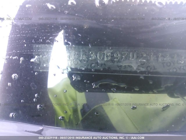 4T1BK36B97U211113 - 2007 TOYOTA AVALON XL/XLS/TOURING/LIMITED 勃艮第红 照片 9