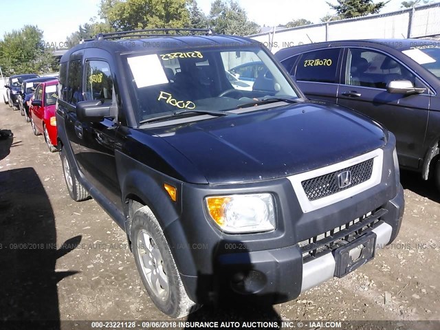 5J6YH18655L011778 - 2005 HONDA ELEMENT EX BLACK photo 1