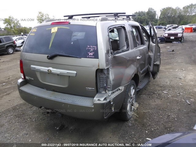 1A8HW582X7F545207 - 2007 CHRYSLER ASPEN LIMITED BROWN photo 4