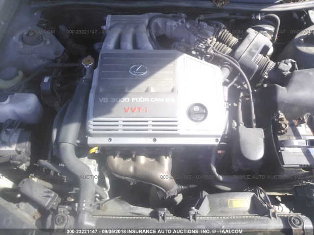 JT8BF28GXX5053238 - 1999 LEXUS ES 300 灰色 照片 10