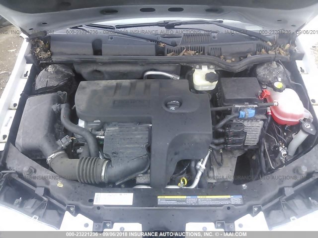 1G8AJ55F77Z155883 - 2007 SATURN ION LEVEL 2 白色 照片 10