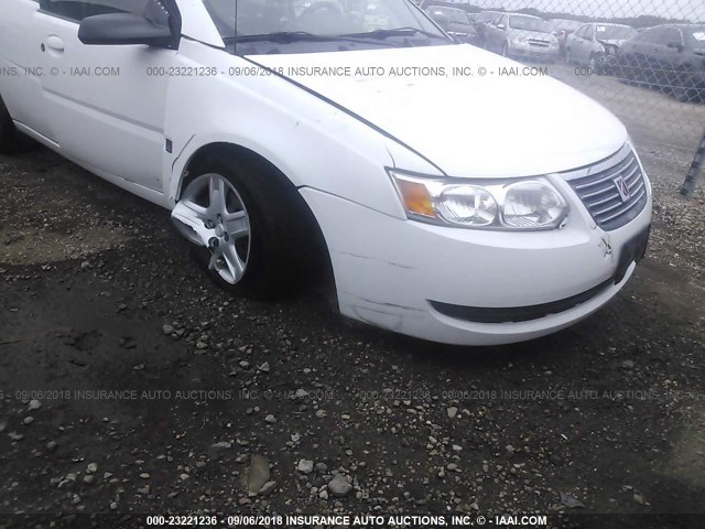 1G8AJ55F77Z155883 - 2007 SATURN ION LEVEL 2 白色 照片 6