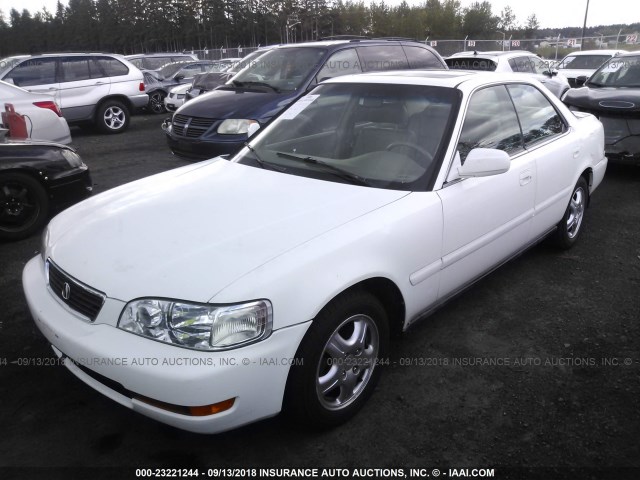 JH4UA2650SC000366 - 1995 ACURA 2.5TL WHITE photo 2