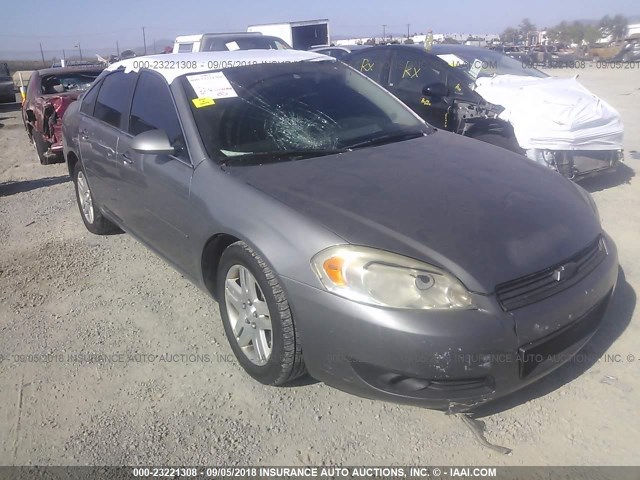 2G1WC581769229584 - 2006 CHEVROLET IMPALA LT GRAY photo 1