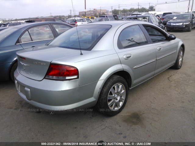 1C3EL66R14N259857 - 2004 CHRYSLER SEBRING LIMITED BEIGE photo 4