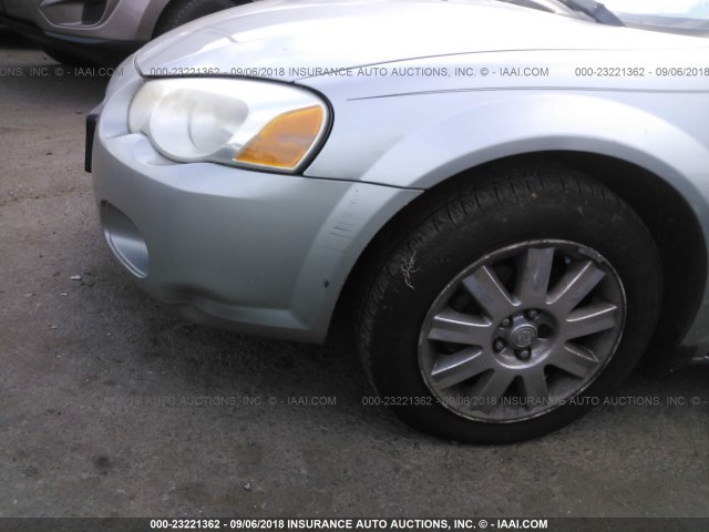 1C3EL66R14N259857 - 2004 CHRYSLER SEBRING LIMITED BEIGE photo 6