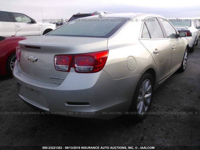 1G11E5SA2DF279116 - 2013 CHEVROLET MALIBU 2LT BEIGE photo 4