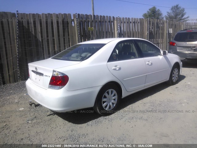 4T1BE32K35U418199 - 2005 TOYOTA CAMRY LE/XLE/SE Ağ foto 4