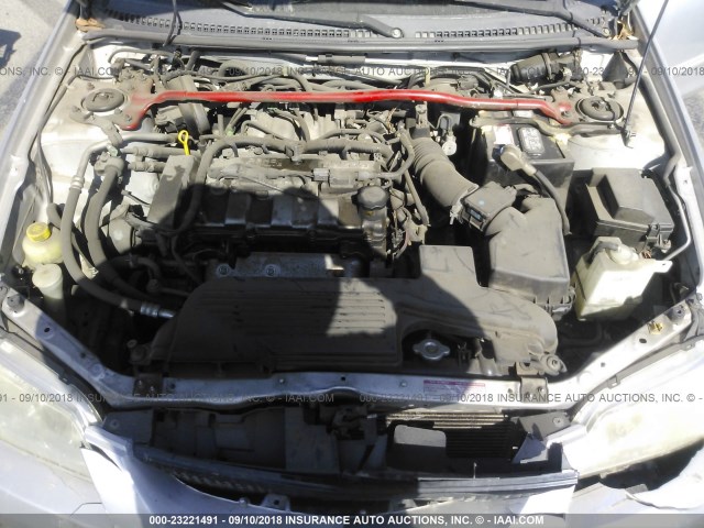 JM1BJ246821480530 - 2002 MAZDA PROTEGE PR5 银色 照片 10