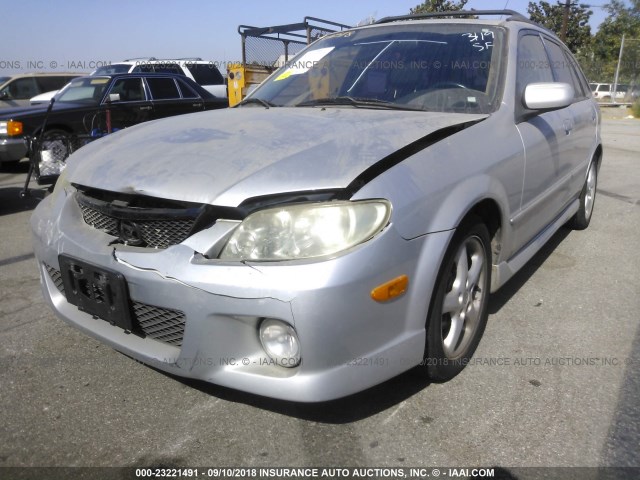JM1BJ246821480530 - 2002 MAZDA PROTEGE PR5 银色 照片 6