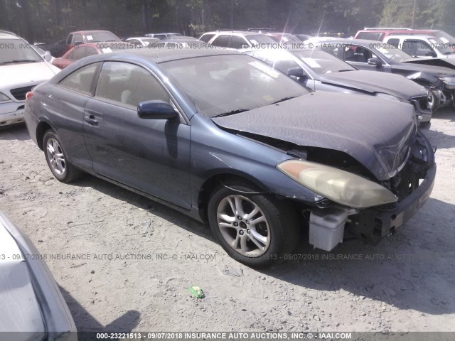 4T1CE38PX6U751041 - 2006 TOYOTA CAMRY SOLARA SE/SLE Mavi foto 1