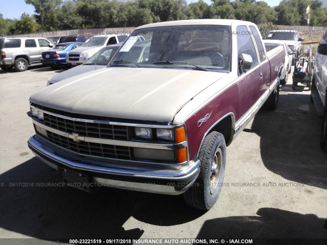 2GCGC39N4K1248894 - 1989 CHEVROLET GMT-400 C3500 BROWN photo 2