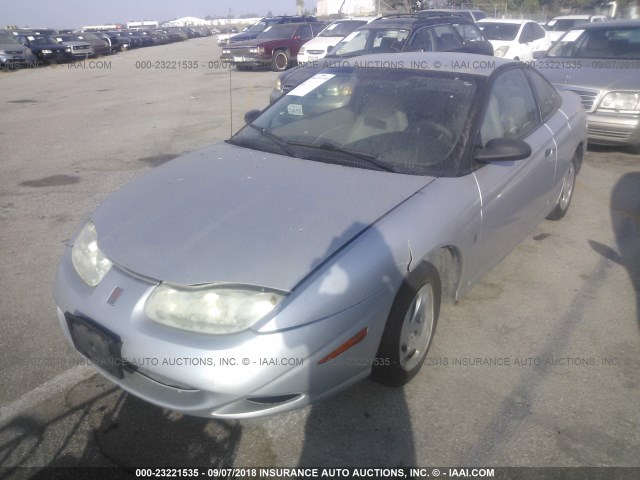 1G8ZN148X2Z141844 - 2002 SATURN SC1 SILVER photo 2