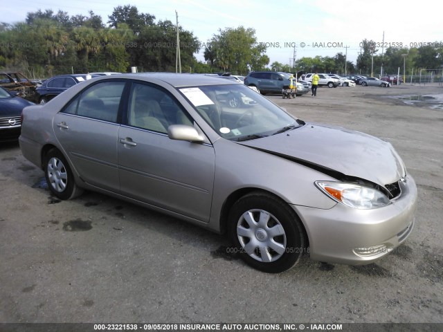 4T1BE32KX3U194152 - 2003 TOYOTA CAMRY LE/XLE/SE 棕色 照片 1