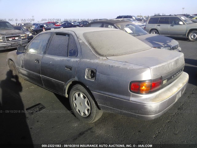 JT2SK11E6P0104336 - 1993 TOYOTA CAMRY DX GRAY photo 3