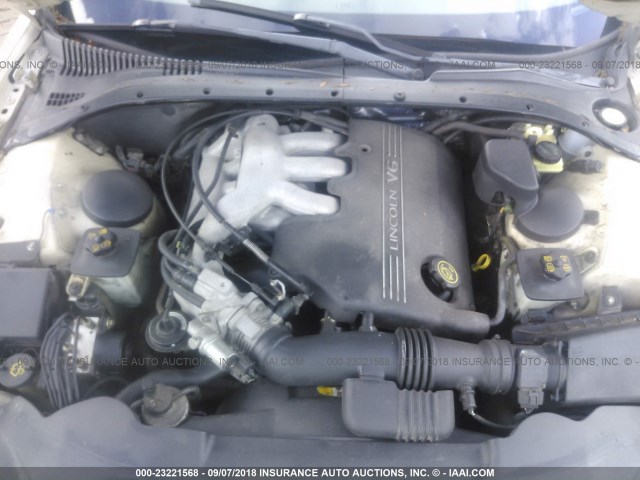 1LNHM86S8YY931885 - 2000 LINCOLN LS 奶油色 照片 10