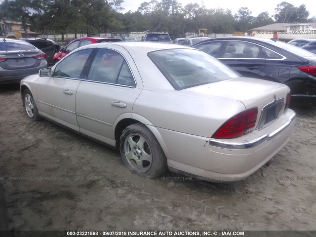 1LNHM86S8YY931885 - 2000 LINCOLN LS 奶油色 照片 3