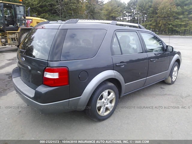 1FMDK02177GA01192 - 2007 FORD FREESTYLE SEL GRAY photo 4