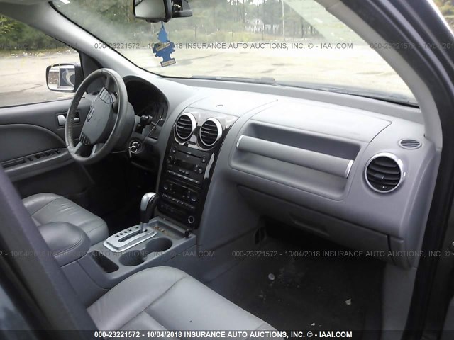 1FMDK02177GA01192 - 2007 FORD FREESTYLE SEL GRAY photo 5