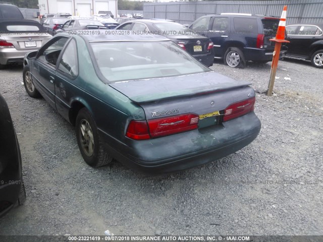 1FALP6245VH102761 - 1997 FORD THUNDERBIRD LX GREEN photo 3